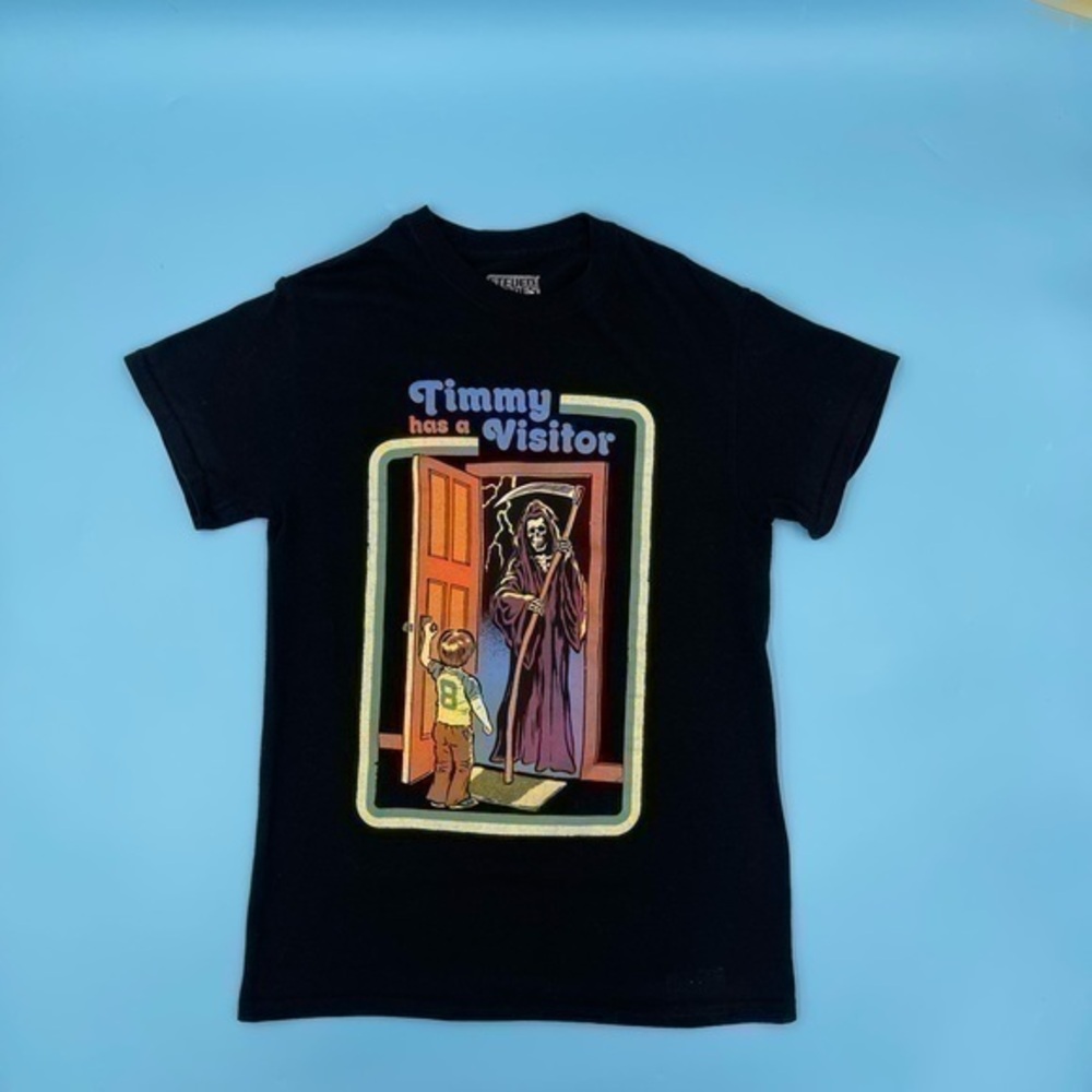 Y2K Steven Rhodes “Timmy Has a Visitor”  Graphic T-Shirt
